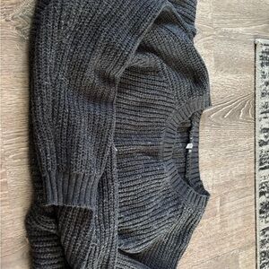 Cozy Black Knit Sweater